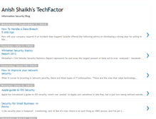 Tablet Screenshot of anishshaikh.com